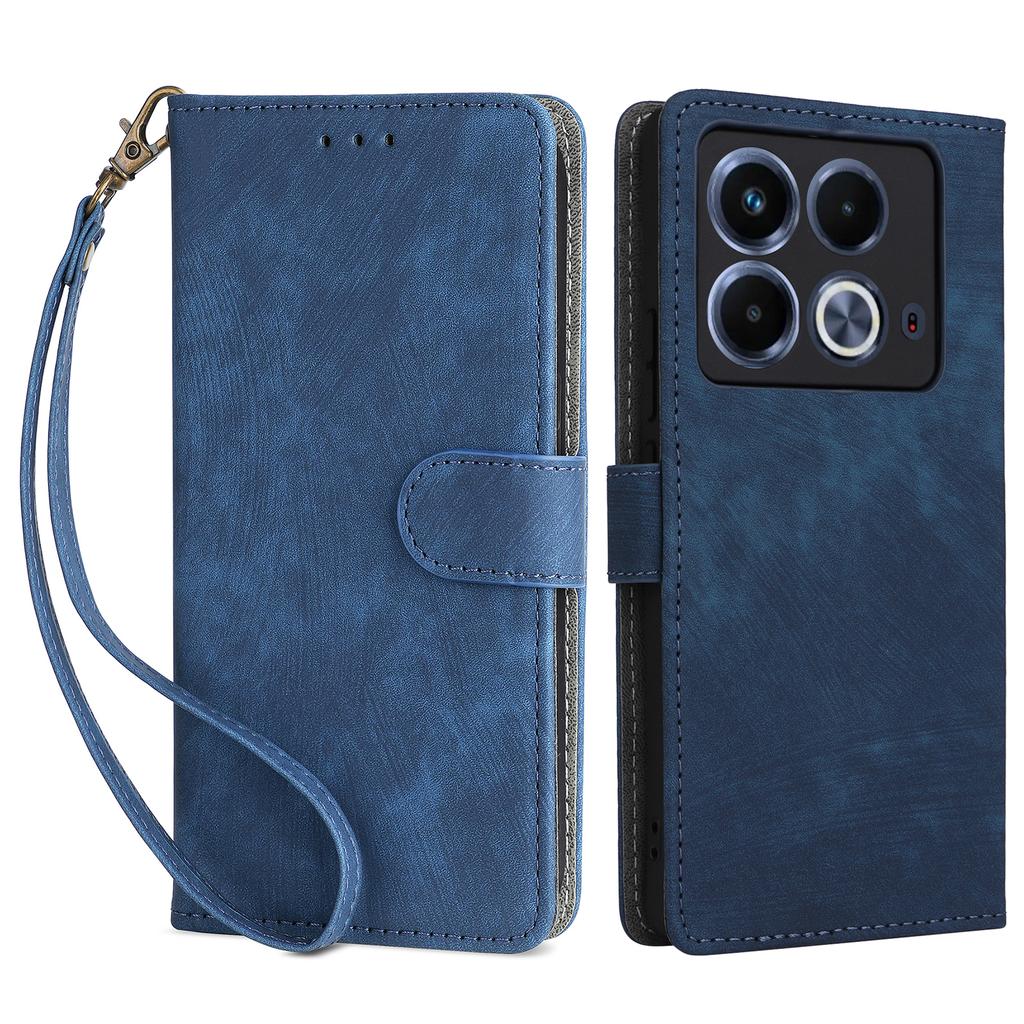 For Infinix Note 40 X6853 Case RFID Blocking Wallet PU Leather Stand Phone Cover