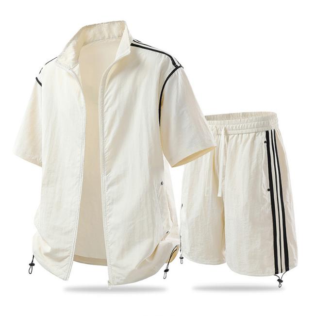 Рабочий комплект, летний спортивный и досуговый комплект из двух предметов: рубашка, шорты