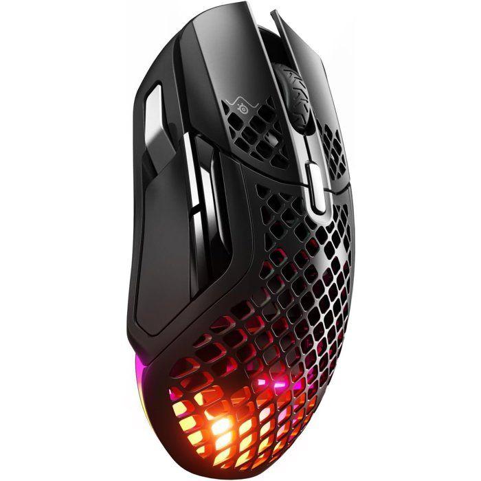 Souris gaming sans fil - STEELSERIES - Aerox 5 - Noir