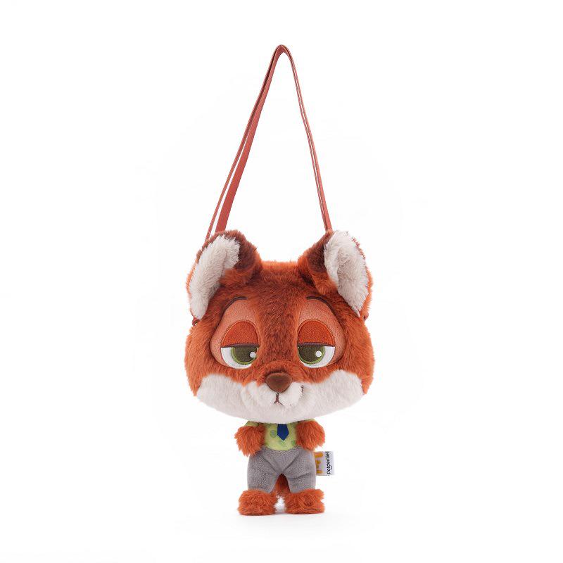 Genuine Disney Zootopia Judy & Nick Plush Crossbody Bag