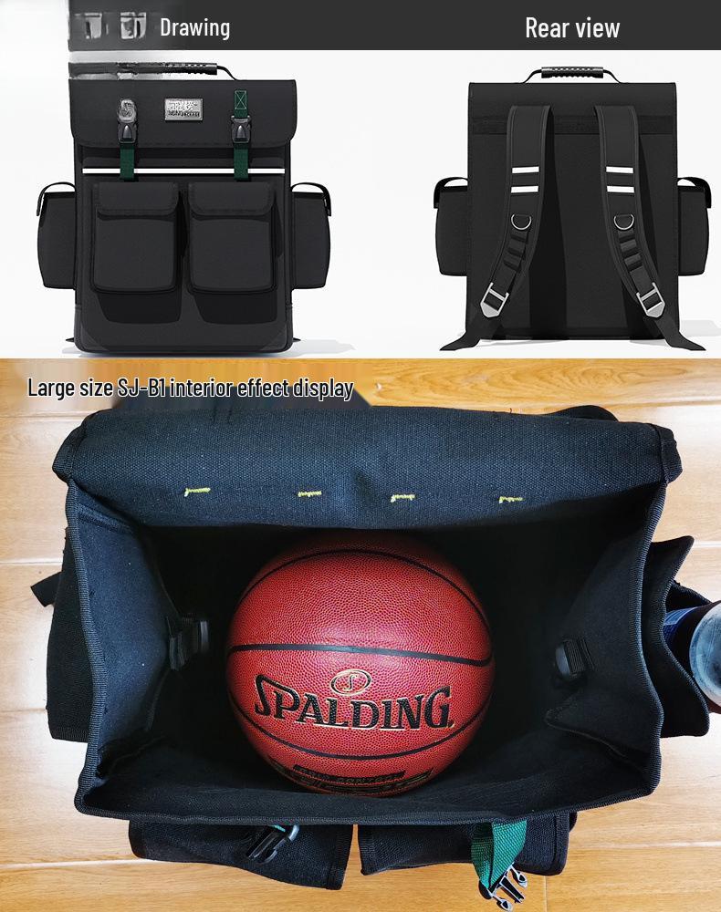 Electrician's Multifunctional Durable Canvas Tool Backpack