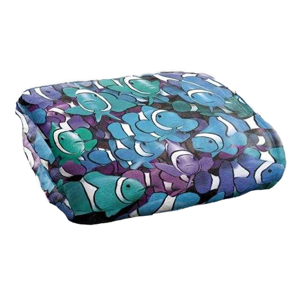 Royce McClure Grape Clown Fish Silky Supersoft Blanket