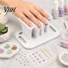 Portable Nail Art Rest for Salon Finger Rest, Wobble-Free Holder, Tabletop Hand Durable Manicure Tool Home Non Slip Practice, Use Professional Arm