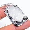 Natural Rainbow Moonstone Handmade 925 Sterling Silver Pendant 1.97" w6F25