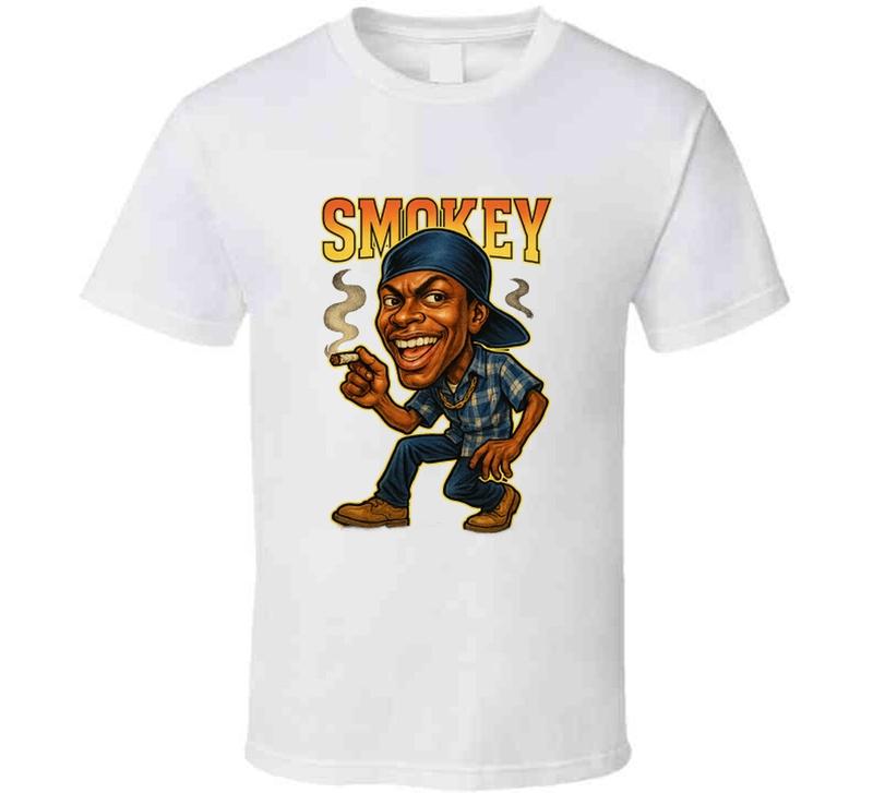 Friday Movie Smokey Retro Comedy Caricature Unisex T-shirt