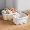 Portable Bathroom Laundry Basket with Handle Hand Basket New Bath Drain Basket