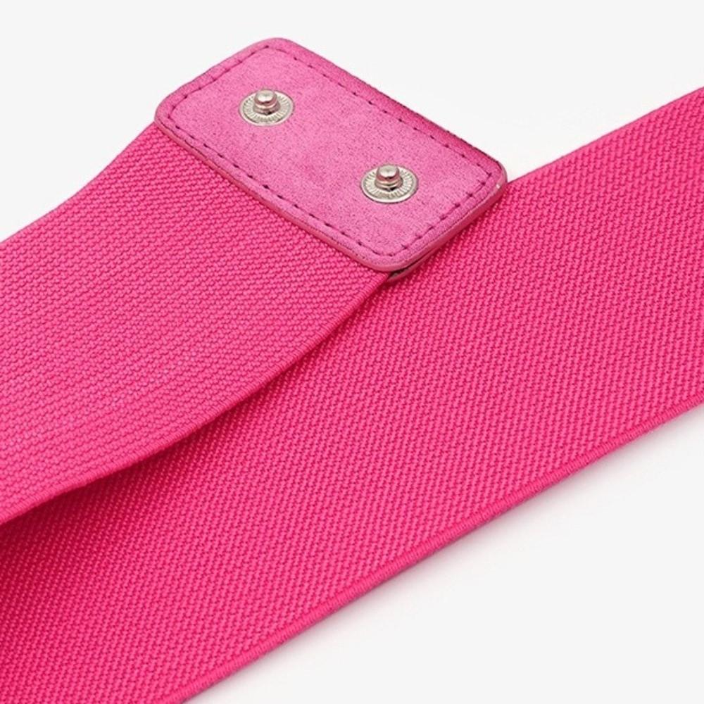 Large Flowers Waist Belt Elastic Corset Belt Elegant Stretch Waistband  Dress Accessories