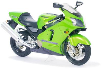 Мотоцикл серии Tamiya Kawasaki Ninja Пластиковая модель 14084 1/12 № 84 ZX-12R