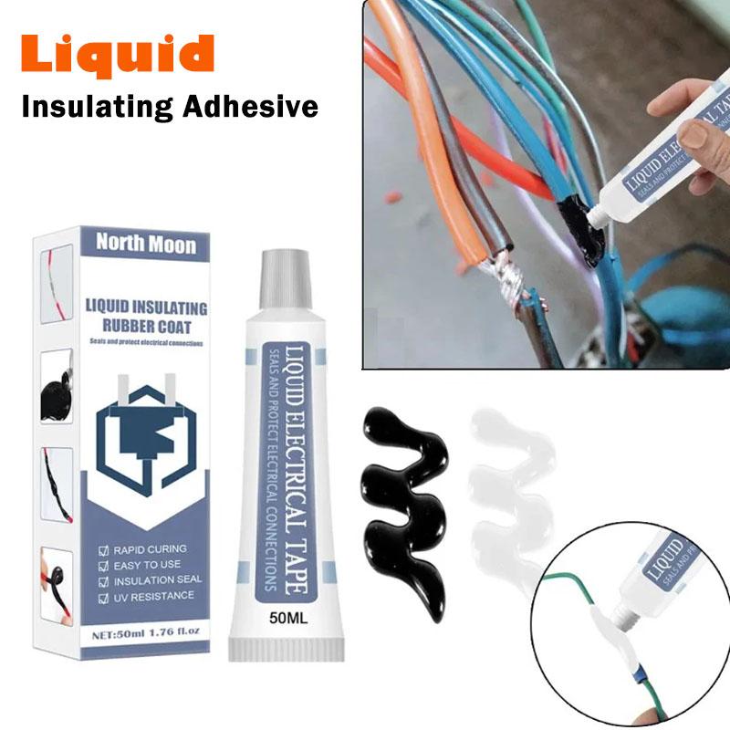 Жидкая изоляционная лента 30/50 мл, используемая для огнестойкой термоленты проводов и кабелей, водонепроницаемая, устойчивая к ультрафиолетовому излучению