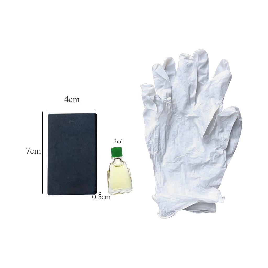 Gold Metal Scratch Making Detection Test Stone Kit Precious Touchstone for Testing