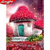 Full Round Drill 5D DIY Diamond Painting Mushroom Embroidery Cross Stitch