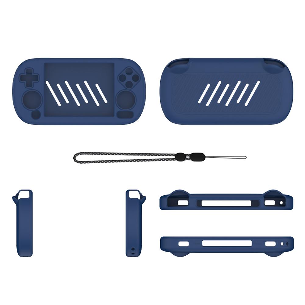 Силиконовый чехол для ANBERNIC RG40XX H Защитное стекло для экрана Жесткий чехол для переноски Игровые аксессуары