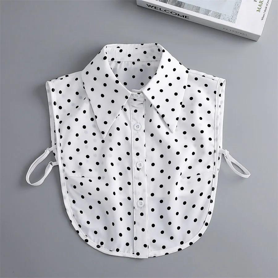 Versatile Detachable Decorative Collar Shirt for Autumn/Winter Fashion