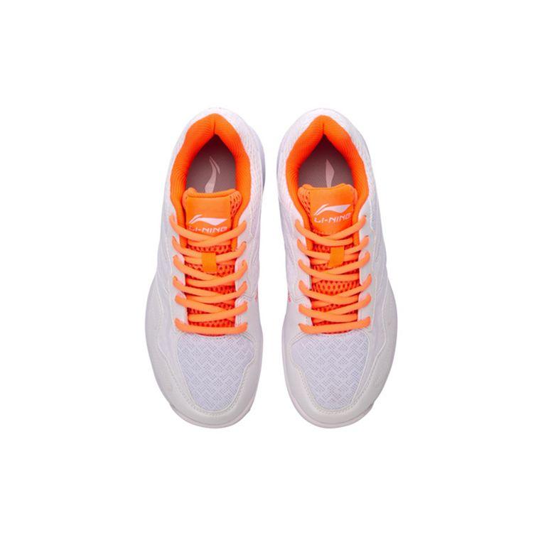 Кроссовки Li Ning Poseidon Stitching Shock Absorbation, износостойкие, низкие, для бадминтона, женские, белые, AYTN044-4
