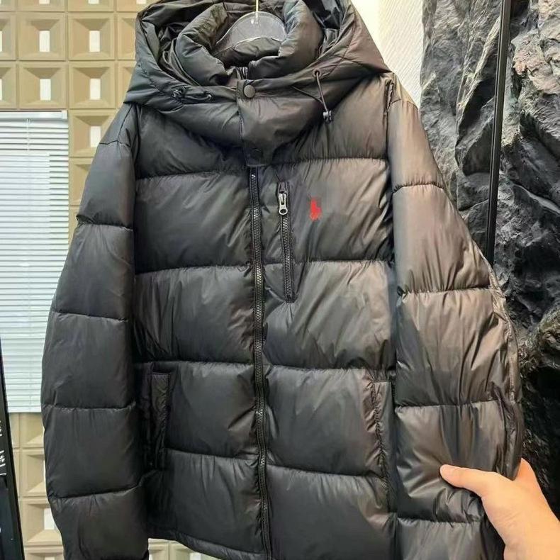 Мужская ветрозащитная водонепроницаемая утепленная куртка Ralph Little Red Horse с логотипом лошади, В наличии.