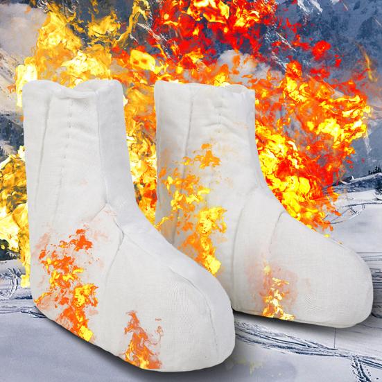 Yousheng Утепленные зимние сноубутсы Вкладыш для мужчин женщин Толстые теплые флисовые вкладыши для ботинок Уютные термоноски для ботинок для холодной погоды, для походов на открытом воздухе