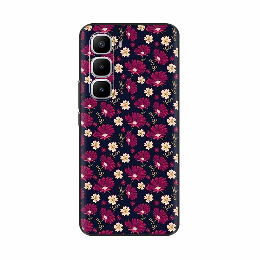 Чехол для Infinix Hot 60 Pro Plus Популярный Чехол с Цветком в Форме Сердца Мягкий ТПУ Силиконовая Задняя Крышка Для Телефона Infinix Hot 60i Hot60 Pro