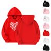 Sweatshirts For Teen Girls Hoodies Long Sleeve Drawstring Pullover Cute Oversized Hoodie