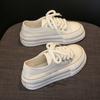 Canvas Shoes Female 2025 Summer Ins Versatile Thick Bottom Plate Shoes Spring And Autumn Casual Shoes TP229