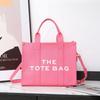 Korean Style Versatile Large Capacity Letter Tote - Fashionable Casual Shoulder and Crossbody Bag.