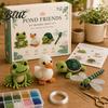 Handmade Bead Craft Kit 3D Beaded Animal Kit DIY Beading Embroidery for Beginners Easy Art Highland Cow/Butterfly/Owl Adults Teens Supplies