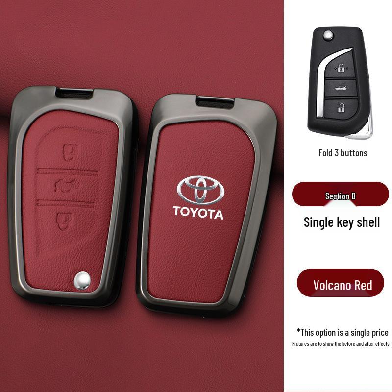 Чехол для ключа Toyota для моделей Corolla, Highlander, RAV4 и Reiz
