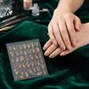 Holiday Manicure Supplies Halloween Nail Art Stickers, Black Cat Ghost Pumpkin Wreath Adhesive Decals Self Stickers for Decoration, DIY Party