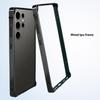For Samsung Galaxy S25 Ultra Bumper Case TPU+Metal Frame Heat Dissipation Cover