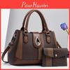 Contemporary Pu Womens Leather Tote Bag With Functional Zipper And Stylish Color Options