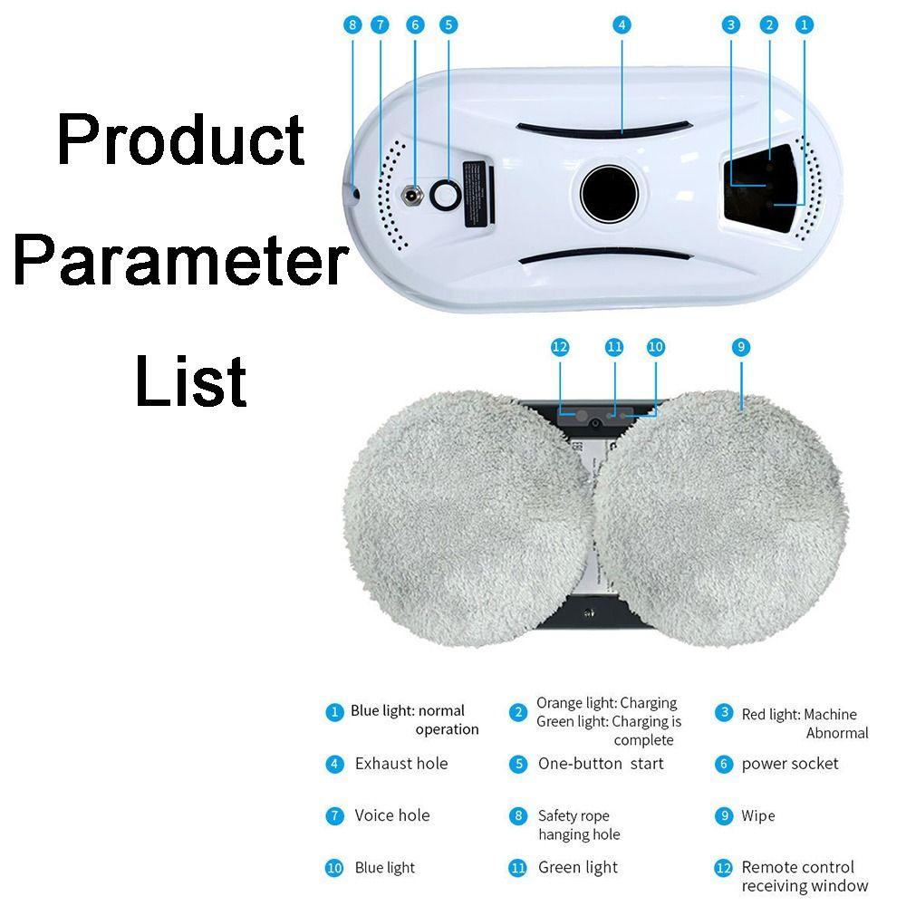 Remote Control Automatic Window Cleaner Electric Glass Washer Window Glass Cleaning