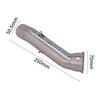 Slip On For DUCATI Hypermotard 821 2013 - 2018 Hyperstrada Motorcycle Exhaust Escape Modified Connection Middle Link Pipe 51mm