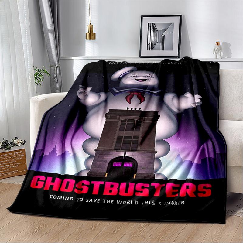 27 Стилей Новый Мультяшный Плед G-Ghostbusters (Охотники за привидениями) из Фильма Ужасов, Мягкий Плед для Дома, Спальни, Кровати, Дивана, Путешествий, Пикника, Покрытие для Детей