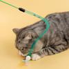 Игрушка для кошек Бабочка Кошки Палка Эластичная Сеть Игрушки для Кошек Интерактивная Устойчивая к Укусам Шерстяной Шар Игрушки для Кошек Дразнилка Котенка Игрушка с Колокольчиком