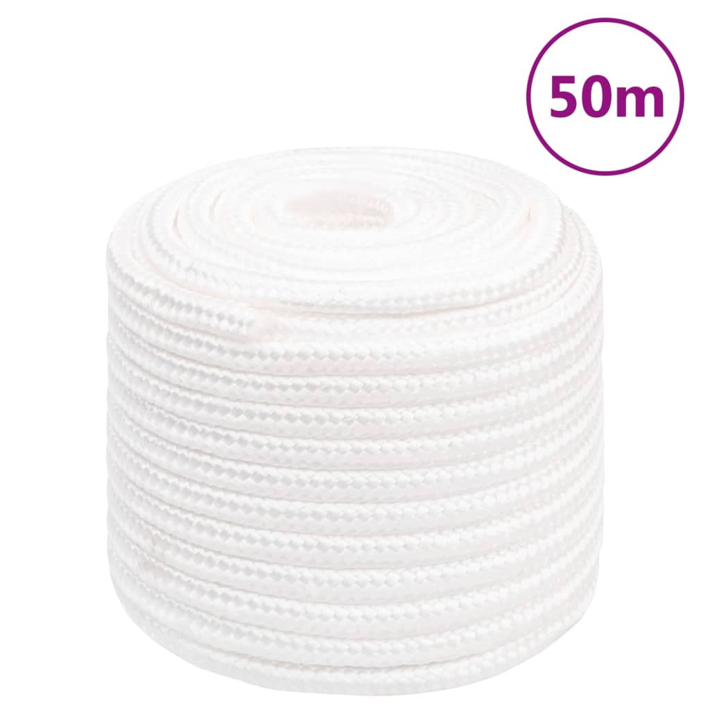 Boat Rope White 16 mm 50 m Polypropylene