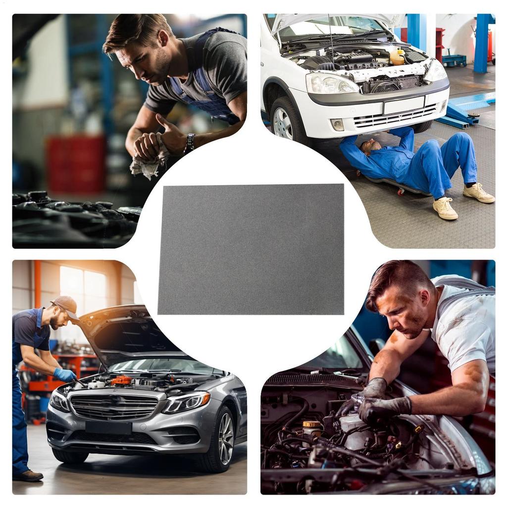 Прокладочная бумага Высокотемпературный прокладочный уплотнительный лист 3 штуки Маслостойкий Вырезаемый Автомобильные Аксессуары для Ремонта Малых Двигателей Для