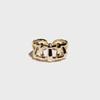 BONAFIDE JEWELRY Открытое кольцо на мизинец с множеством хэштегов (Золото)