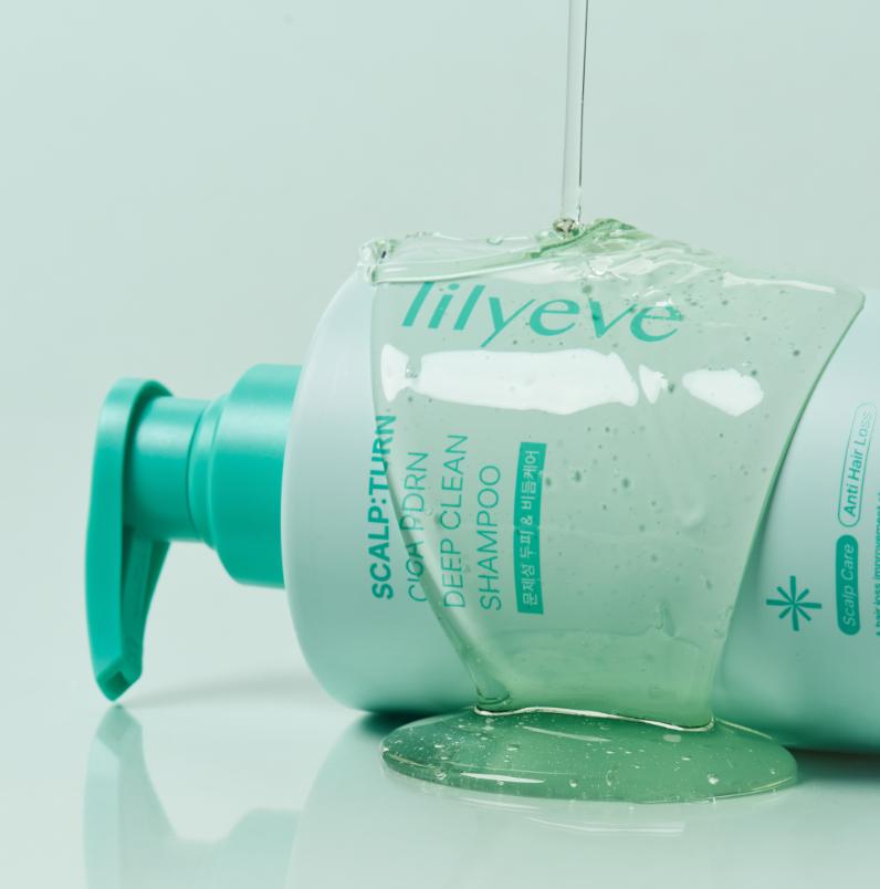 Lilyeve Scalptern Cica PDRN Шампунь для глубокого очищения кожи головы 500 г