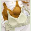 Sexy Lace Bra Seamless Plus Size Bra for Women No Steel Ring Breathable Adjustable Push Up Bra