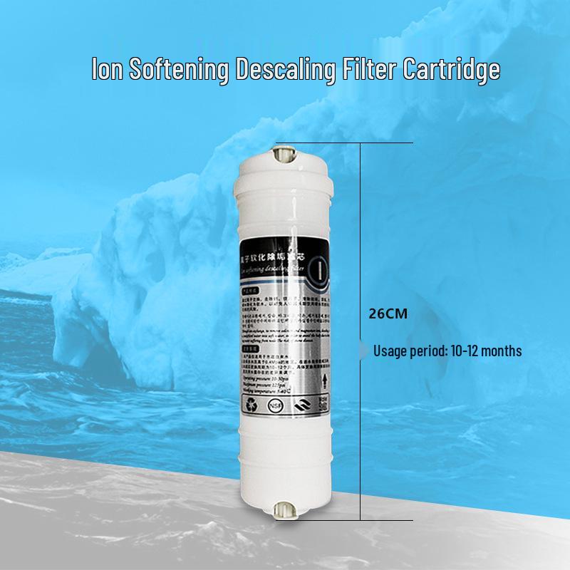 Household Kitchen Water Softening Filter Cartridge with Ion Exchange Technology