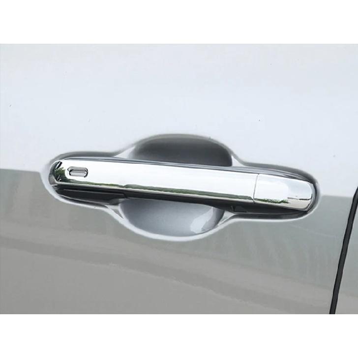 Для Lexus LBX 2024 2025 Автоаксессуары ABS Хромированная Накладка на Ручку Двери с Отверстием для Smart Ключа Заглушка Ручки Двери Декоративная Накладка