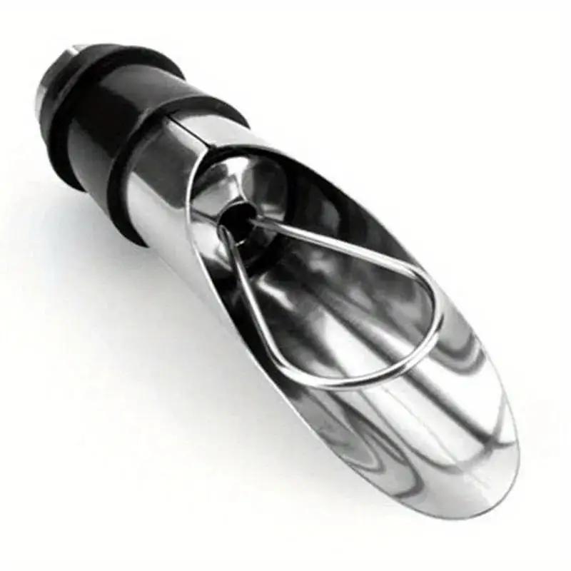 1 шт. Нержавеющая сталь Пурпурный Декантер Аэратор для вина Носик для наливания Пробка для бутылки Аэратор для вина Пурпурный Инструмент для наливания Товары для дома