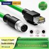 Hengtong Bell M12 to RJ45 High-Flex Industrial Ethernet Camera Cable
