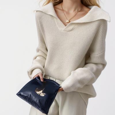 2024 осенние женские свитера, зимние пуловеры, топы, женские трикотажные базовые однотонные футболки на молнии