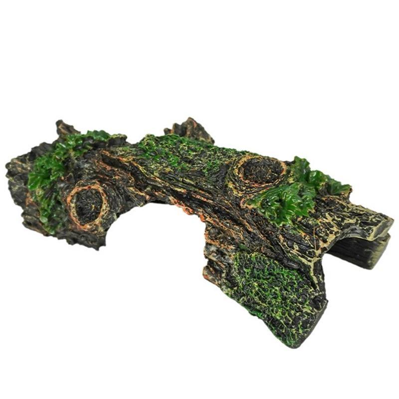  Aquariums Resin Shelter Cave Landscape Decoration Terrariums Basking Platform Reptiles Hideouts Cave Habitats Ornament