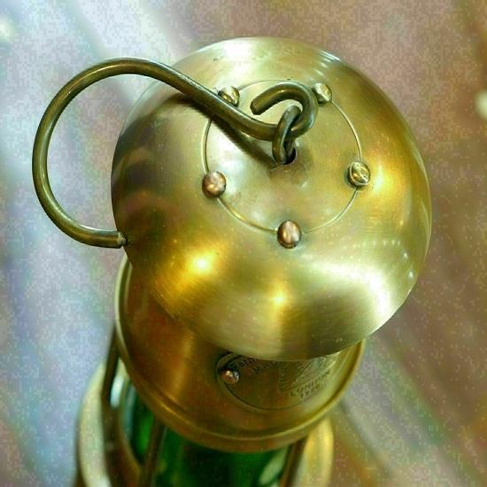 Antique Brass Minor Oil Lamp Nautical Maritime Ship Lantern Boat Light 6''