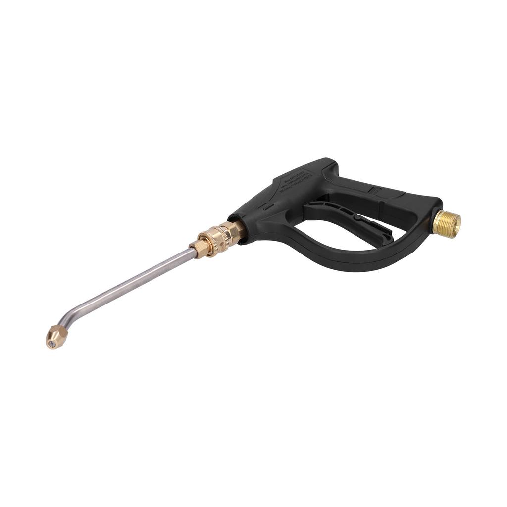 Очистительный пистолет высокого давления 3000 фунтов на кв. дюйм с угловой насадкой для резьбового входного соединения M22
