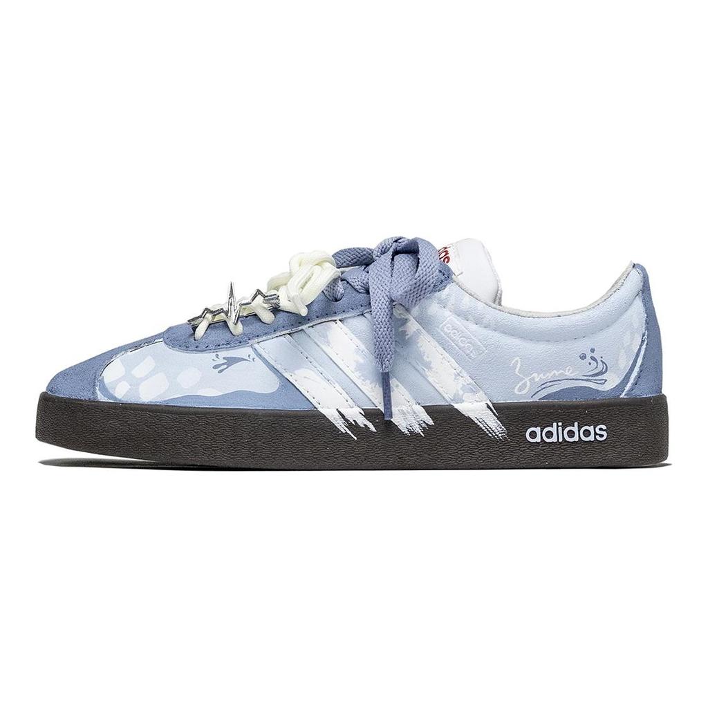 adidas Кеды для скейтбординга VL COURT 2.0 Низкие Унисекс Синие HQ1802(Команда584-)