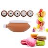 Силиконовый декоративный горшочек для макарон, экструдер для шоколадного джема, набор из 5 насадок для кухонных инструментов для выпечки тортов