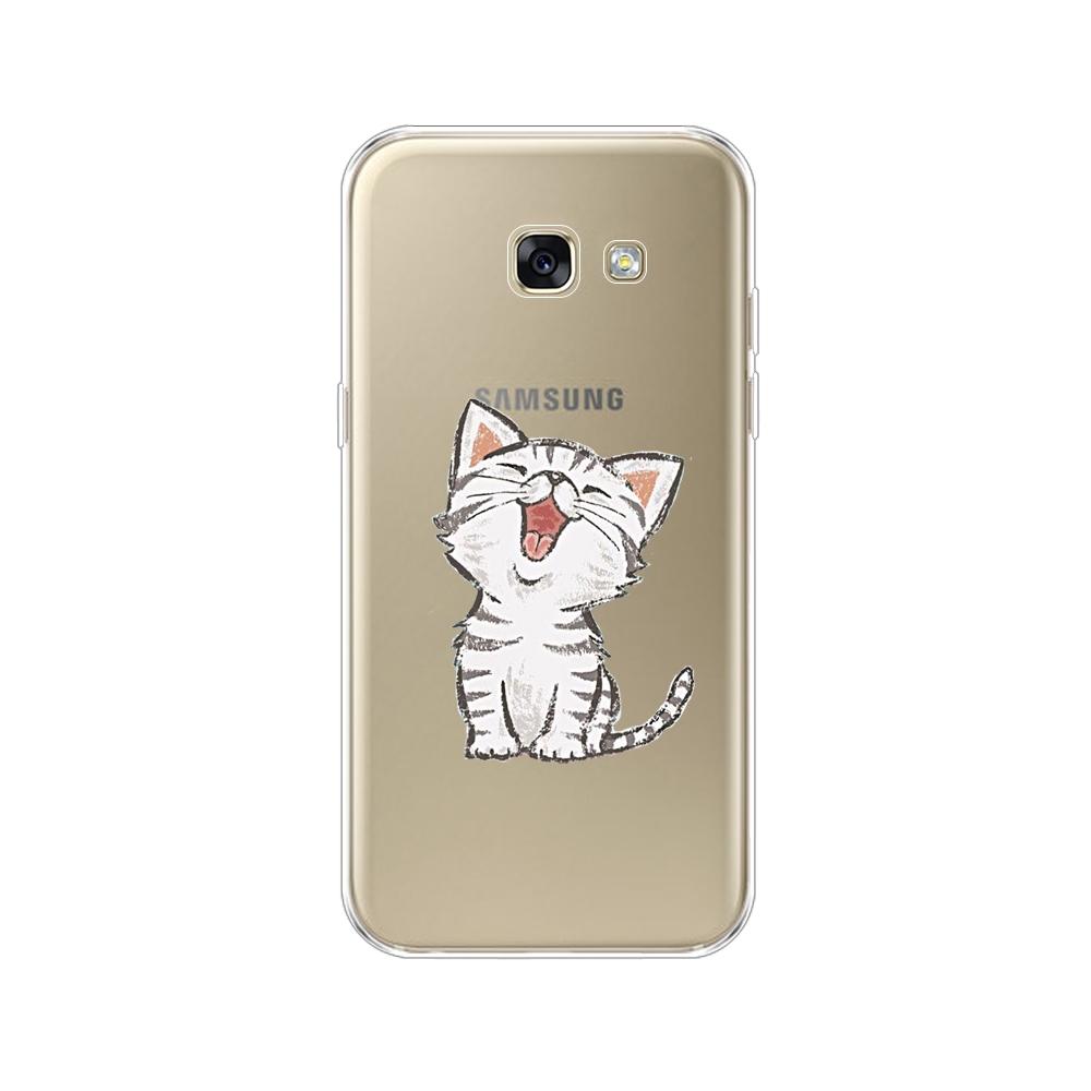 Чехол для Samsung Galaxy A3 2017 Чехол Чехол A320 A320F Силиконовый Мягкий Чехол TPU Для Samsung A3 2017 Чехол Защитная Задняя Крышка