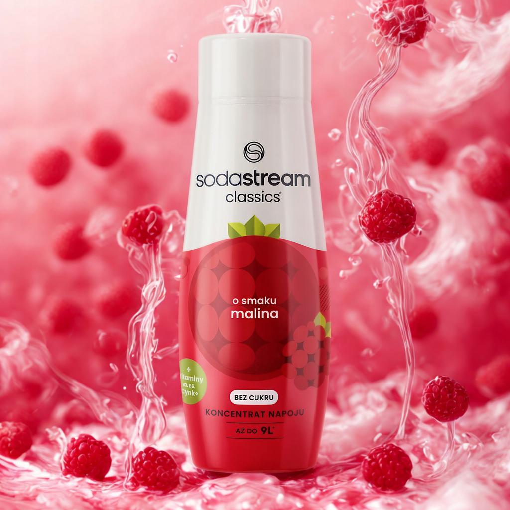 SodaStream Малина Zero без сахара + Сироп Грейпфрут для сифона